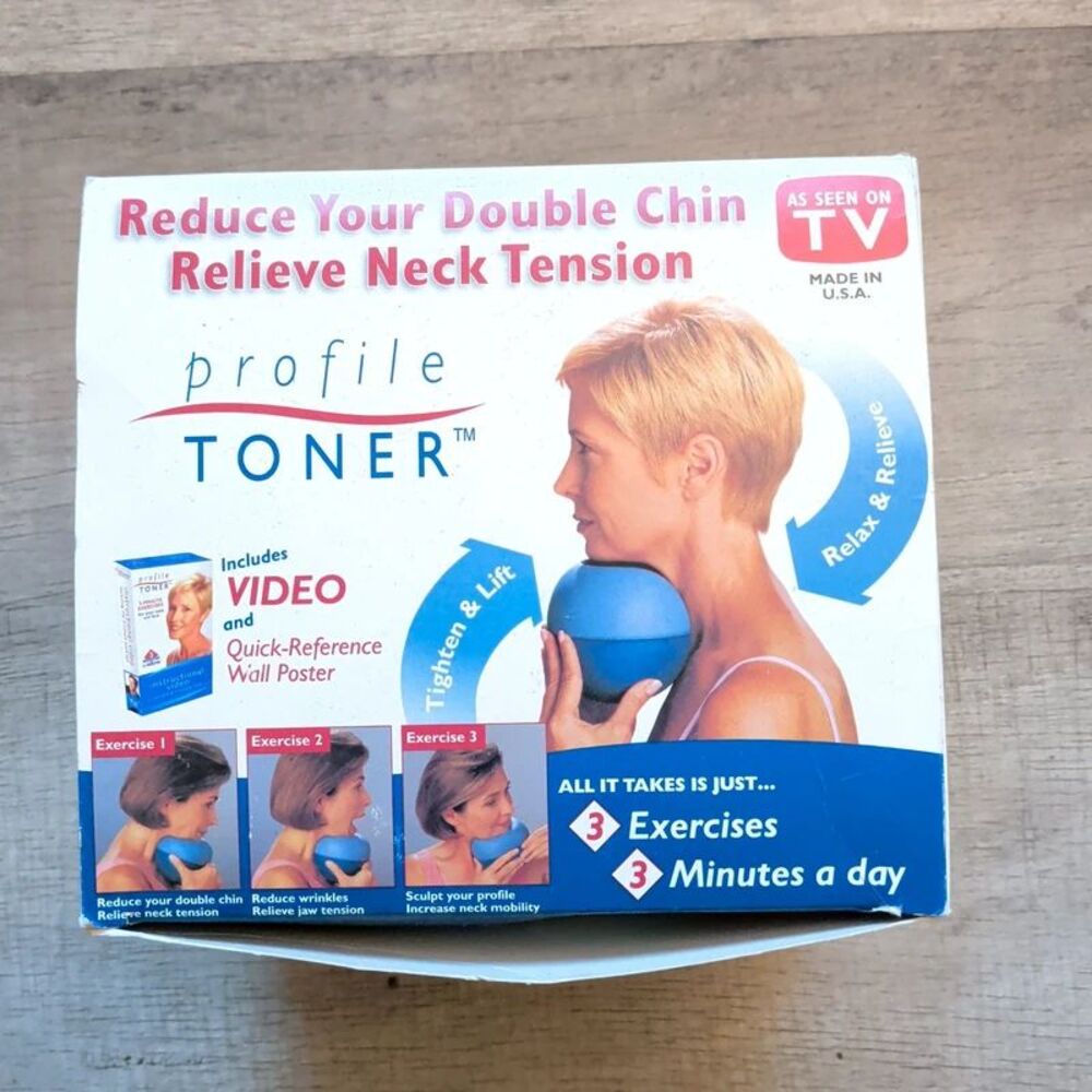 Profile Toner As Seen On TV Neck Chin Exerciser Reduce Double Chin
